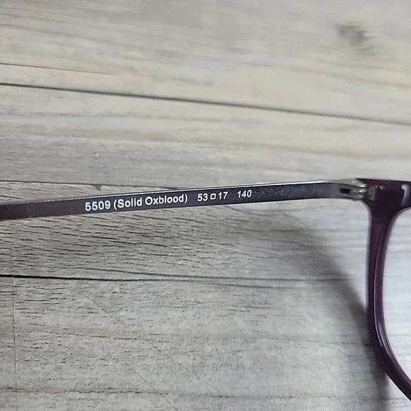 Coach Eyeglasses HC6124 5509 Solid Oxblood‎ Metal Size 53-17-140 FRAMES ONLY - Picture 5 of 14